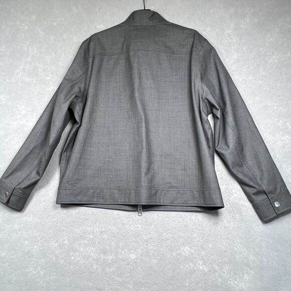 Michael Kors Jacket Mens Size X-Large Gray Full Zip Long Sleeve Pockets - Picture 2 of 14